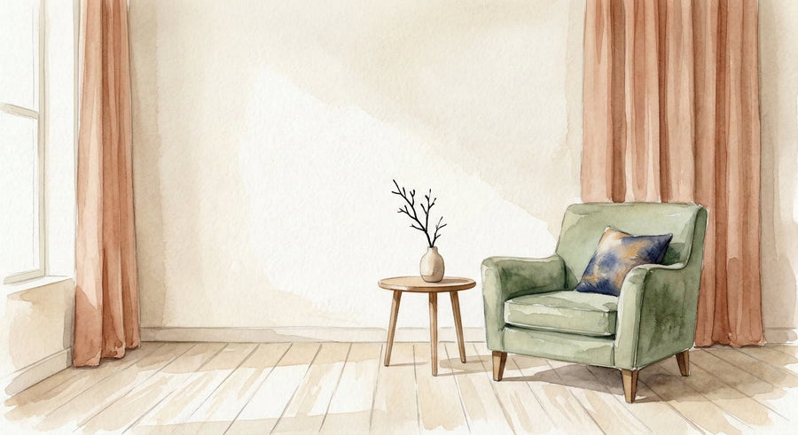 部屋が垢抜けない原因は「色」にある。モデルルームのような統一感を作る「7：2.5：0.5」の法則